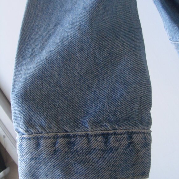 NWT Levis Original EX- Boyfriend Trucker Denim Jean Jacket Women’s Size L - Picture 7 of 16